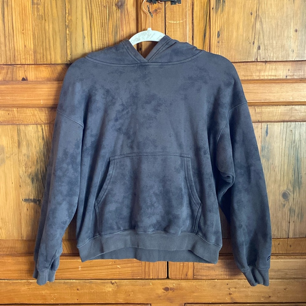 Fabletics- Gray Cozy Fleece Hoodie